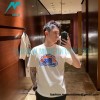 Louis Vuitton - 23SS Rainbow Print Short-sleeved T-shirt