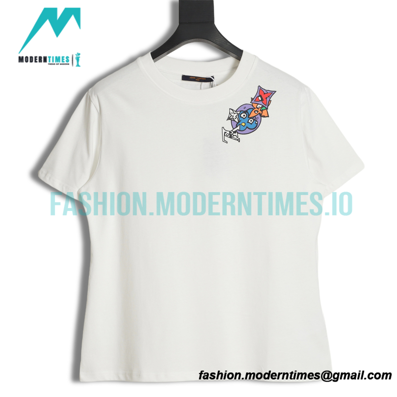 Louis Vuitton - Shoulder Cartoon Short Sleeve