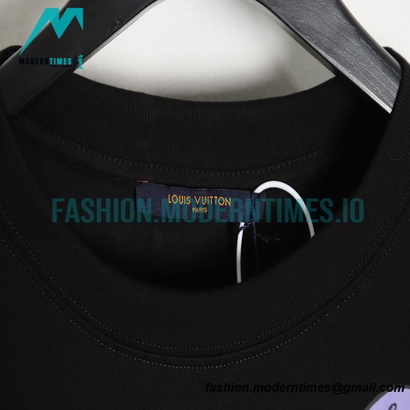 Louis Vuitton - Shoulder Cartoon Short Sleeve