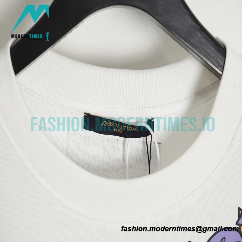 Louis Vuitton - Shoulder Cartoon Short Sleeve