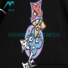 Louis Vuitton - Shoulder Cartoon Short Sleeve