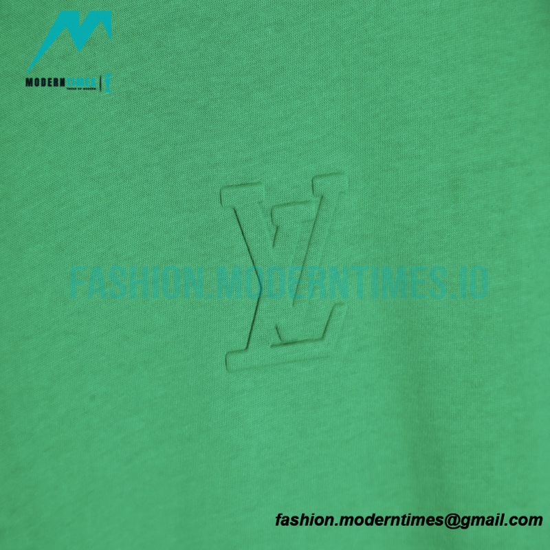 Louis Vuitton - 3D Embossed Short Sleeve T-shirt