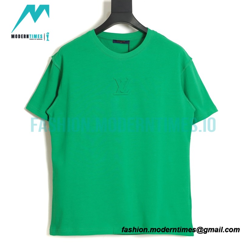 Louis Vuitton - 3D Embossed Short Sleeve T-shirt
