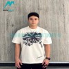 Louis Vuitton - 23SS Black Floral Short-sleeved T-shirt