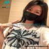 Louis Vuitton - 23SS Black Floral Short-sleeved T-shirt