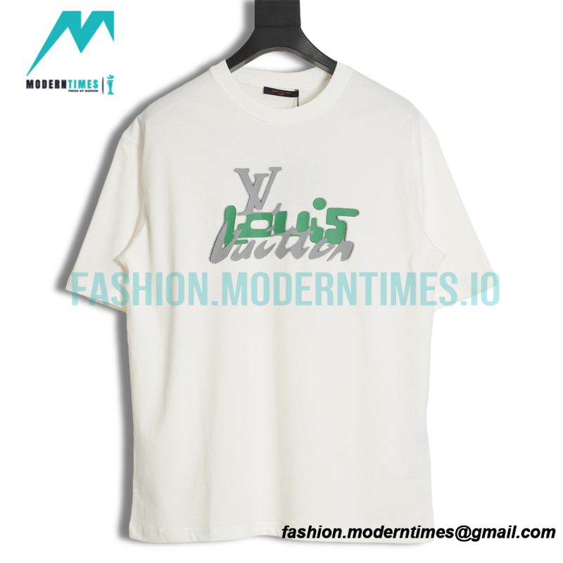 Louis Vuitton - Catwalk Letter Print Short-sleeved T-shirt
