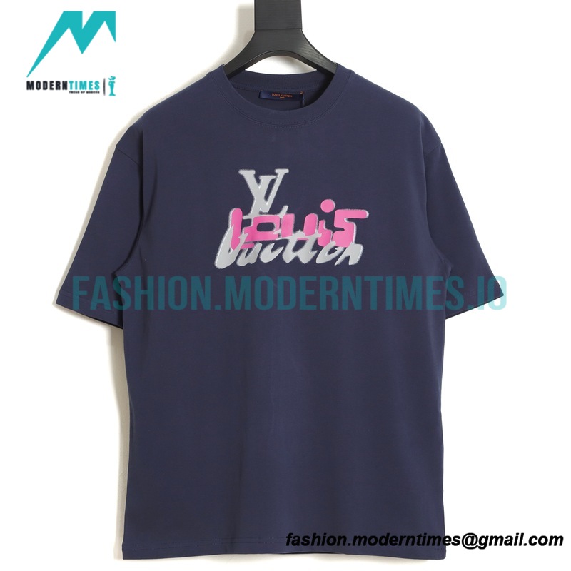 Louis Vuitton - Catwalk Letter Print Short-sleeved T-shirt