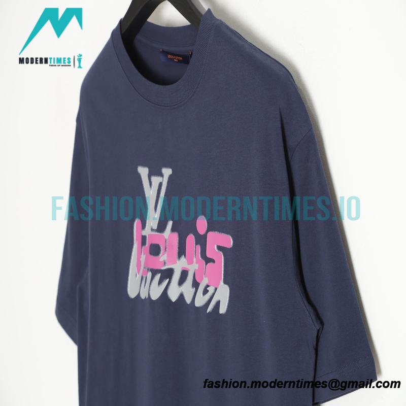 Louis Vuitton - Catwalk Letter Print Short-sleeved T-shirt
