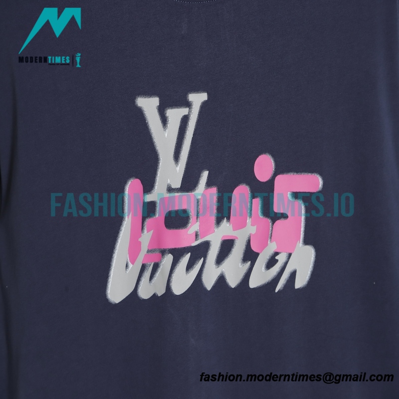 Louis Vuitton - Catwalk Letter Print Short-sleeved T-shirt