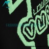 Louis Vuitton - 1854 Digital Pattern Knitted Round Neck Short Sleeve