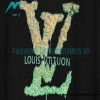 Louis Vuitton - Three Flower Short Sleeve