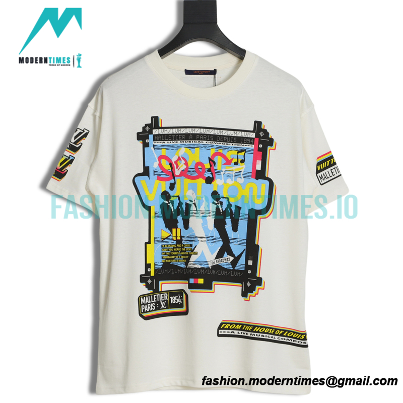 Louis Vuitton - 23ss New Jazz Pattern Short Sleeve