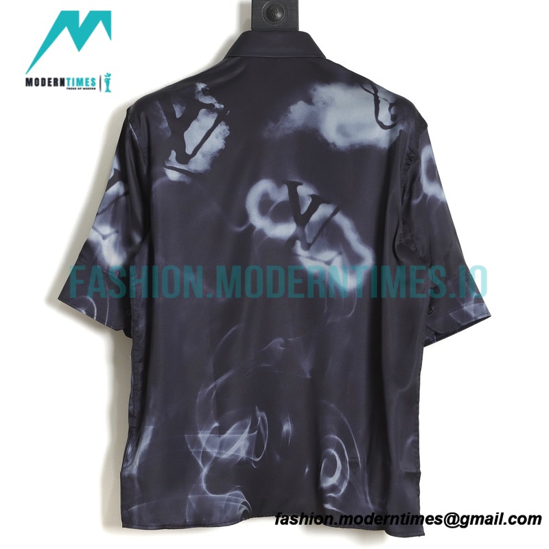  Louis Vuitton - 23FW Jazz Artist Printed Short-sleeved Shirt