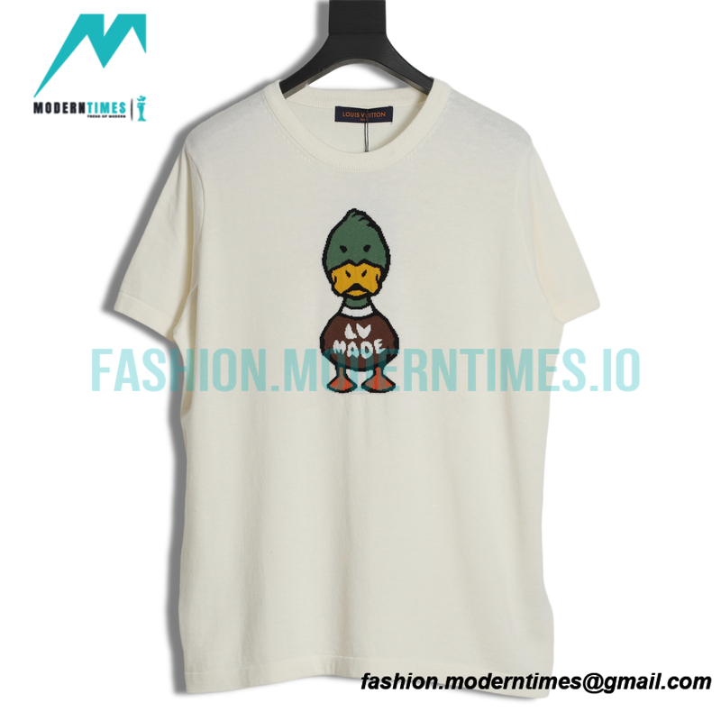 Louis Vuitton - Nigo Duck Knit Short Sleeve T-shirt