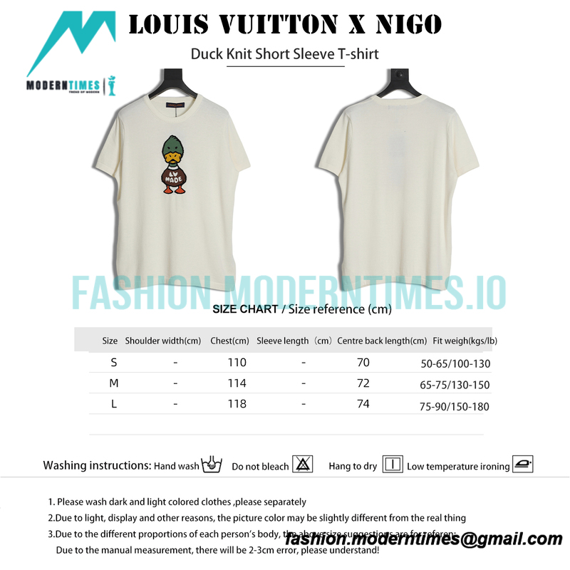 Louis Vuitton - Nigo Duck Knit Short Sleeve T-shirt