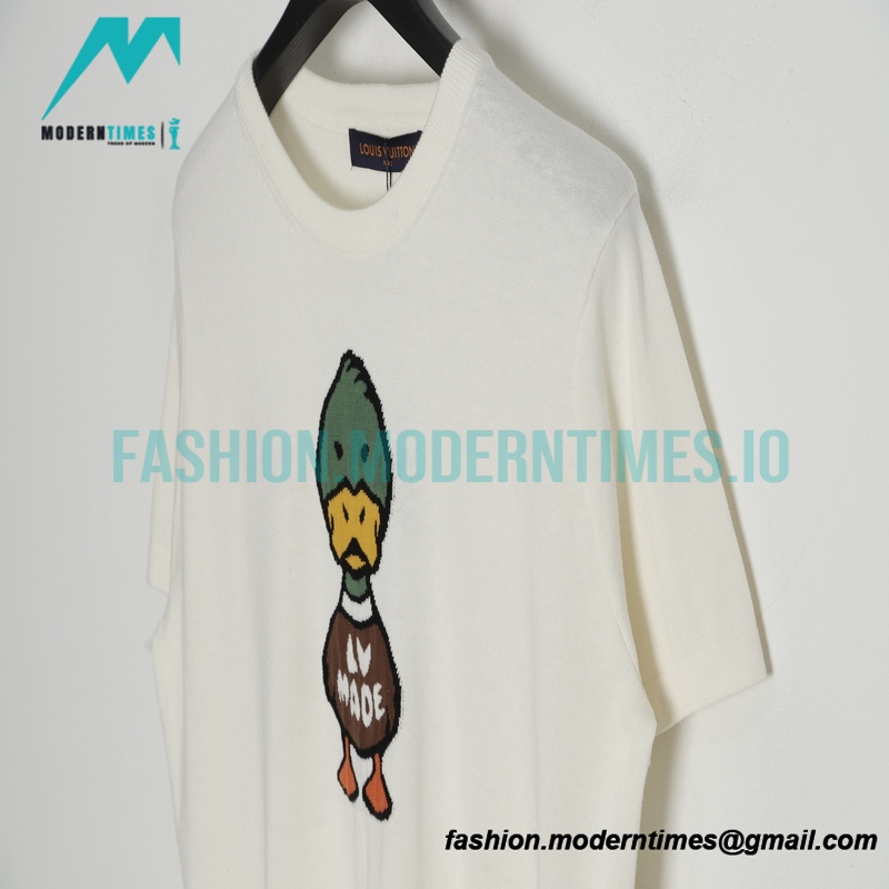 Louis Vuitton - Nigo Duck Knit Short Sleeve T-shirt