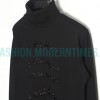  Louis Vuitton - 22SS Embroidered Letter Turtleneck With Long Sleeves