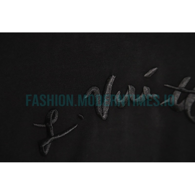  Louis Vuitton - 22SS Embroidered Letter Turtleneck With Long Sleeves