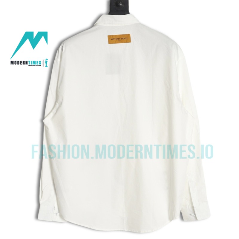 Louis Vuitton - Long Sleeve Shirt With Metal Mark Hand Grip Tree