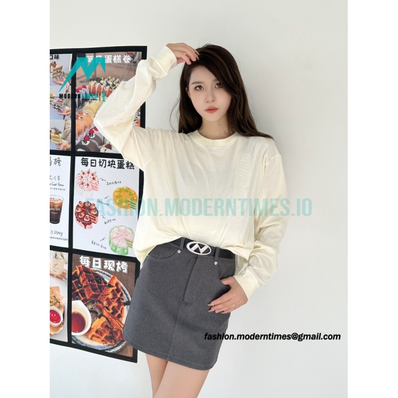 Louis Vuitton - Side Embossed Logo Long Sleeve
