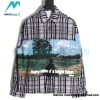 Louis Vuitton - 23FW Landscape Check Long-sleeved Shirt