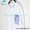 Loewe - Embroidered Logo Cotton Crew Neck Hoodie