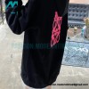 Loewe - 22FW Hand-painted Graffiti Letter-neck Hoodie