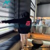 Loewe - 22FW Hand-painted Graffiti Letter-neck Hoodie