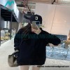 Loewe - 22FW Hand-painted Graffiti Letter-neck Hoodie