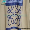 Loewe - 22FW Hand-painted Graffiti Letter-neck Hoodie