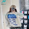 Loewe - 22FW Hand-painted Graffiti Letter-neck Hoodie