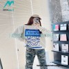 Loewe - 22FW Hand-painted Graffiti Letter-neck Hoodie