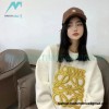 Loewe - Four-leaf Clover Letter Embroidered Round Neck Hoodie