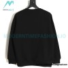 Loewe - Four-leaf Clover Letter Embroidered Round Neck Hoodie