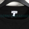 Loewe - Four-leaf Clover Letter Embroidered Round Neck Hoodie