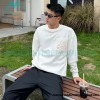 Loewe - 23Fw Pocket Embroidered Crew Neck Hoodie