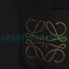 Loewe - 23Fw Pocket Embroidered Crew Neck Hoodie