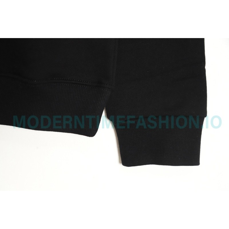 Loewe - 23Fw Pocket Embroidered Crew Neck Hoodie