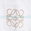 Loewe - 23Fw Pocket Embroidered Crew Neck Hoodie