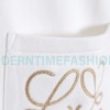 Loewe - 23Fw Pocket Embroidered Crew Neck Hoodie