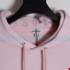 Loewe - 23FW Flame Embroidered Leather Pocket Hoodie