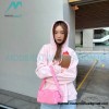 Loewe - 23FW Flame Embroidered Leather Pocket Hoodie