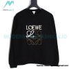 Loewe - Classic Embroidered Big Logo Crew Neck Hoodie