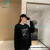 Loewe - Classic Embroidered Big Logo Crew Neck Hoodie