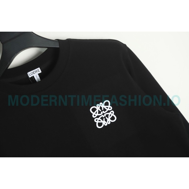 Loewe - Streamlined The Classic Embroidered Crewneck Hoodie