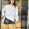 Loewe - Pocket Logo Three-dimensional Color Contrast Embroidered Crewneck Hoodie