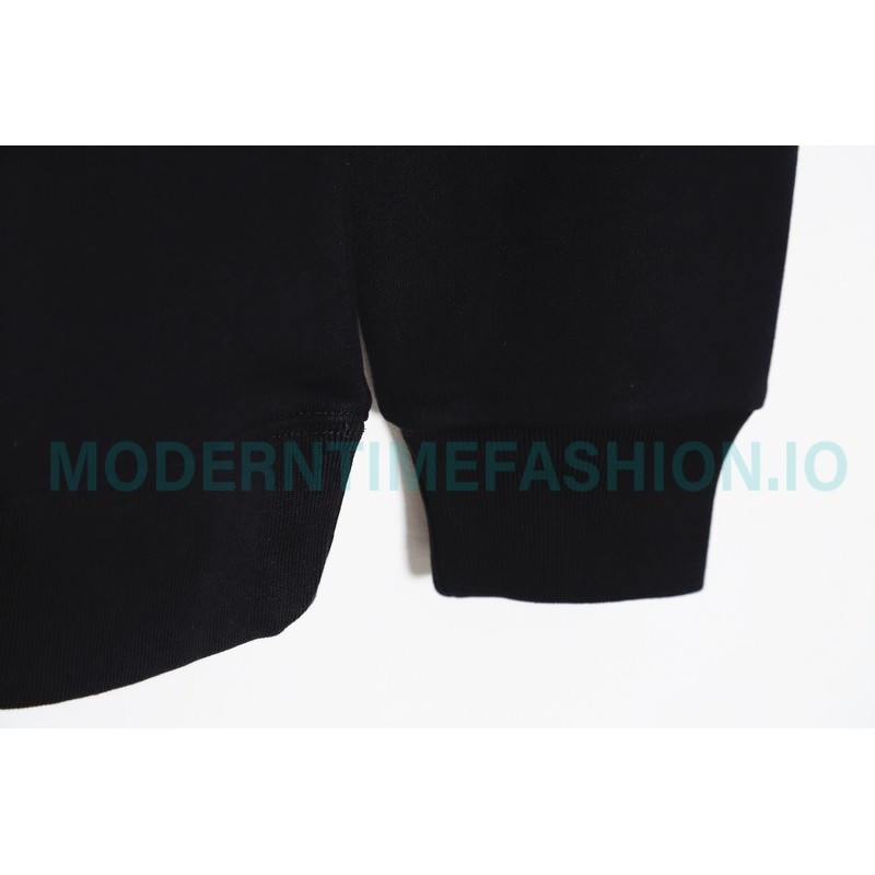 Loewe - Pocket Logo Three-dimensional Color Contrast Embroidered Crewneck Hoodie