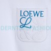 Loewe - Pocket Logo Three-dimensional Color Contrast Embroidered Crewneck Hoodie