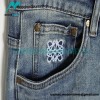 Loewe - Flower Bird Embroidered Logo Jeans