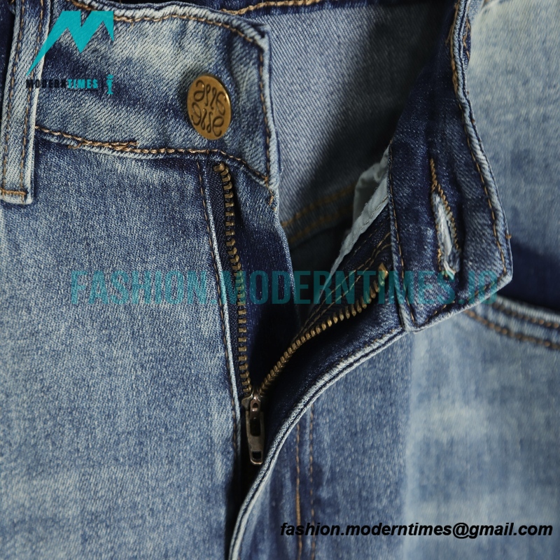 Loewe - Flower Bird Embroidered Logo Jeans
